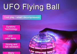 Flynova Pro Soaring Spinner Fly Ball Boomerang Toys Hand Operated Mini